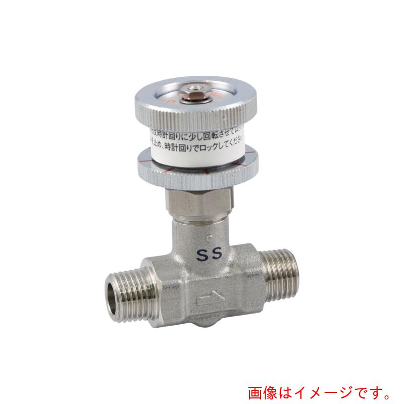 アソー　ＡＳＯＨ　チッコロ&minus;α　外&times;外ネジ型　ロック＋開度指示　ＰＴ１／８　【品番：SS-7011】｜住設プロ　店