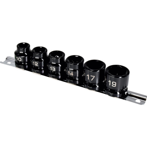 ワールドツール（アストロプロダクツ）　ＡＰ　Ｑ－Ｆｉｔ　１／２ＤＲ　エクストラショートインパクトソケット　（６個組）　【品番：2002000034168】