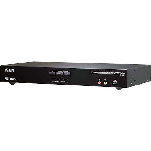 ATENジャパン ATEN ２界面ＨＤＭＩデュアル見せびらかすＫＶＭＰ取り替えっこ（２界面ＵＳＢ３．０こしき積み上げる、４Ｋ相応う） 【品番：CS1842】