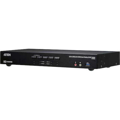 ATENジャパン ATEN ４界面ＨＤＭＩデュアル見せびらかすＫＶＭＰ取り替えっこ（４Ｋ相応う、２界面ＵＳＢ３．０こしき積み上げる） 【品番：CS1844】