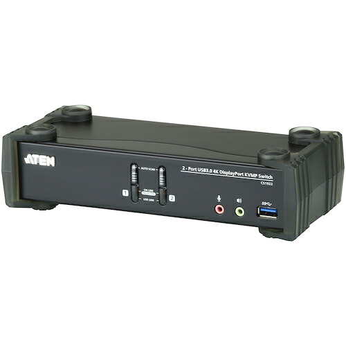 ATENジャパン ATEN ＵＳＢ３．０こしき積み上げるＤＣＩ４Ｋ相応う２界面ＵＳＢＤｉｓｐｌａｙＰｏｒｔＭＳＴＫＶＭＰ取り替えっこ 【品番：CS1922M】
