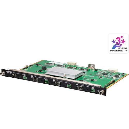【別途送料あり】ATENジャパン ATEN 4ポート10G光ファイバー出力ボードSMケーブル使用、最長10km 【品番:VM8584K2】