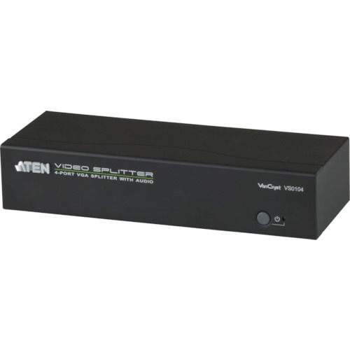 ATENジャパン ATEN 映像媒体分かちあう器 ＶＧＡ ／ １インプット ／ ４最終生産物 ／ オーディオ 【品番：VS0104】