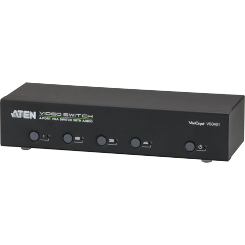 ATENジャパン ATEN 映像媒体うつり変わり器 ＶＧＡ ／ ４インプット ／ １最終生産物 ／ オーディオ 【品番：VS0401】