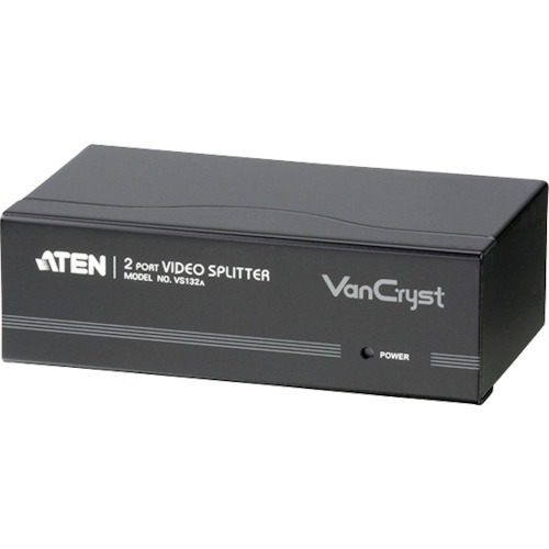 ATENジャパン　ATEN　ビデオ分配器　ＶＧＡ　／　１入力　／　２出力　【品番：VS132A】｜住設プロ　店