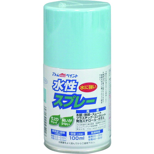 【別途貨物輸送あり】原子受け支える 原子絵の具 水溶性吹きつける １００ＭＬ うす空 【12個】 【品番：00001-09541】