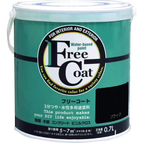 【別途貨物輸送あり】原子受け支える 原子えの具 水溶性無償性厚地の外套 ０．７Ｌ 黒いこと 【6個】 【品番：00001-23205】