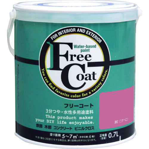 【別途貨物輸送あり】原子受け支える 原子えの具 水溶性無償性厚地の外套 ０．７Ｌ 薄紅 【6個】 【品番：00001-23246】