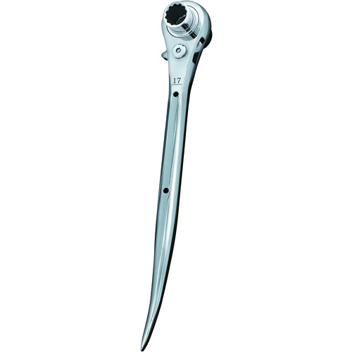 イチネンメモリアクセス ＭＵＳＴＴＯＯＬ ラチェットレンチ ＲＷ－１７２１Ｃ ラチェットレンチ １７×２１ 曲がり 【品番：12868】
