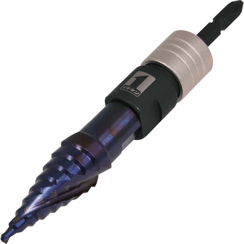 イチネンアクセス　ＭＵＳＴＴＯＯＬ　ＩＭ&minus;２ＱＳＶ&minus;４２０　軸交換式ステップドリル　４&minus;２０ｍｍ　ＩＭ&minus;２ＱＳＶ&minus;４２０　【品番：19733】｜住設プロ　店