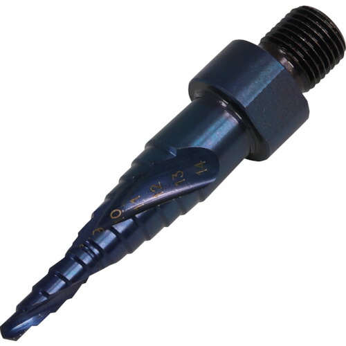 【メール便対応】イチネンアクセス　ＭＵＳＴＴＯＯＬ　スパイラルステップドリル　Φ４－１４ｍｍ（１１段）　ＩＭ－ＳＴＢ４１４　【品番：19868】