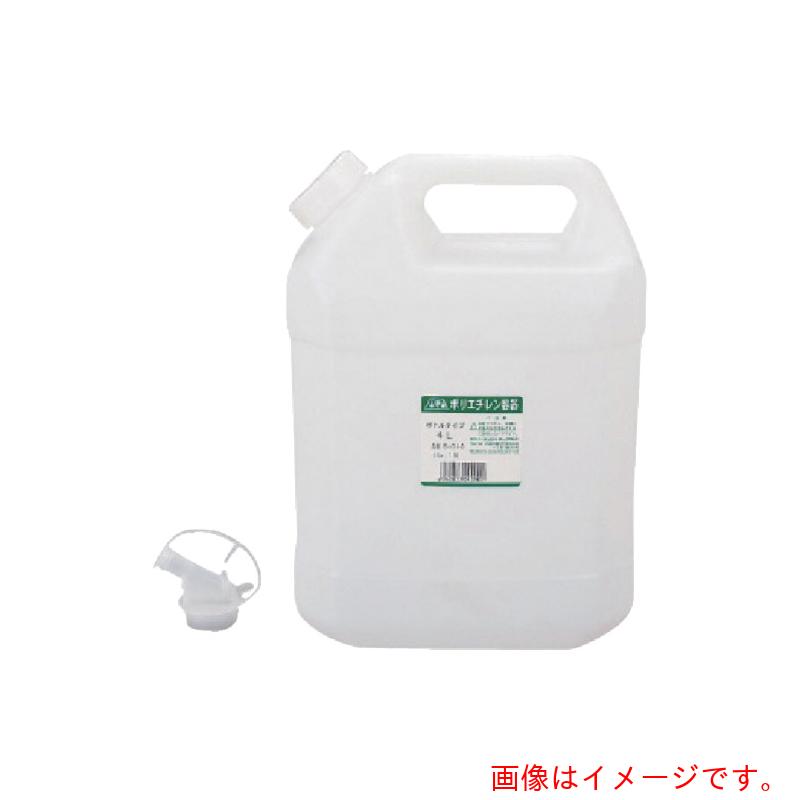 【別途送料あり】エーゼット　AZ　ポリエチレンボトル４Ｌ　【24個】　【品番：B-040】