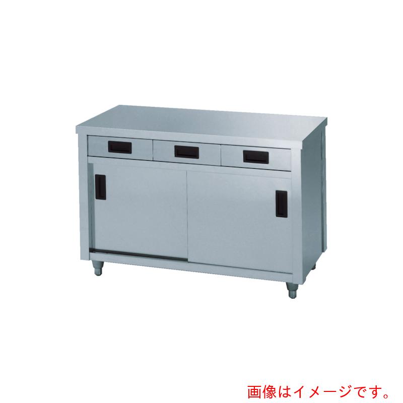 【別途貨物輸送あり】東製造所（azuma） ステンレス鋼片面抽き出し付庫入れ庫 ９００×６００×８００ 【品番：ACO-900H】
