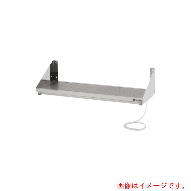 東製作所(azuma) ステンレス水切トレー付パンチング平棚 塩ビホース左側 【品番:FSPM-600-300-L】|住設プロ 店