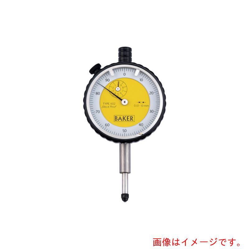 BAKER　ダイヤルゲージ　タイプＫ０７　０．０１ｍｍ目量　【品番：BGK07】