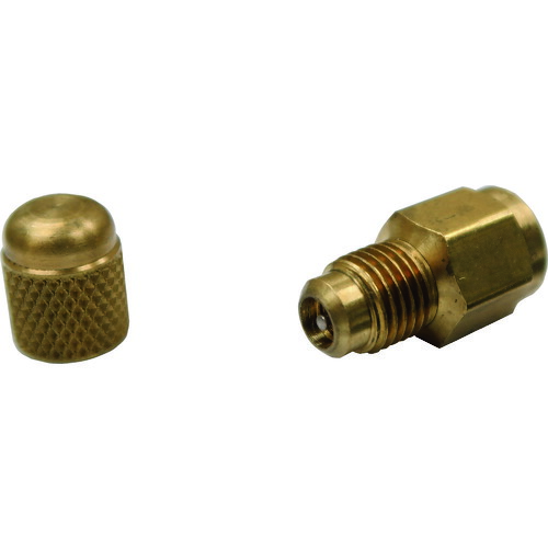 BBKテクノロジーズ　アクセスバルブ（メスフレアユニオン）１／４（５個入り）　【品番：A31614】｜住設プロ　店