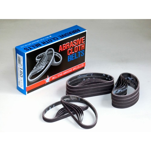 ベルスター研磨材工業（BELLSTAR）　レジンクロスＢＰ１０　５０本　＃１８０　【品番：BP10-180S】