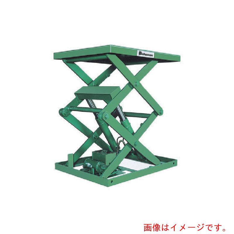 【別途送料あり】スギヤス（Bishamon）　テーブルリフト　１ＴＯＮ　均等荷重１０００ｋｇ　揚程１３８０ｍｍ　テーブル寸法１１５０&times;９００ｍｍ　【品番：2AX100BS-B】｜住設プロ　店