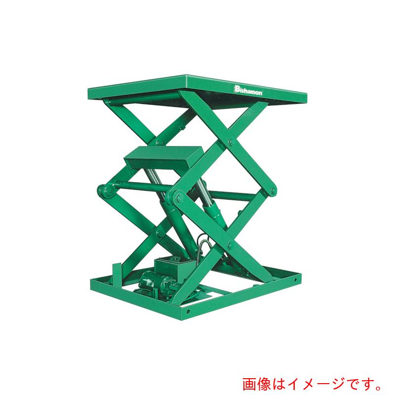【別途送料あり】スギヤス(Bishamon) テーブルリフト 3TON フットスイッチ 均等荷重3000kg 揚程2000mm テーブル寸法1670×1200mm 【品番:2AX300KVF】|住設プロ 店