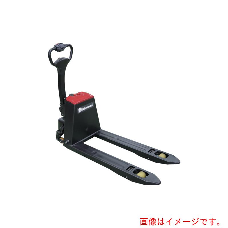 【別途送料あり】スギヤス(Bishamon) 電動ハンドパレットトラック ドライブパレットトラック 均等荷重1300kg フォーク長さ1220×幅150×間隔385mm 【品番:BDP13LL】