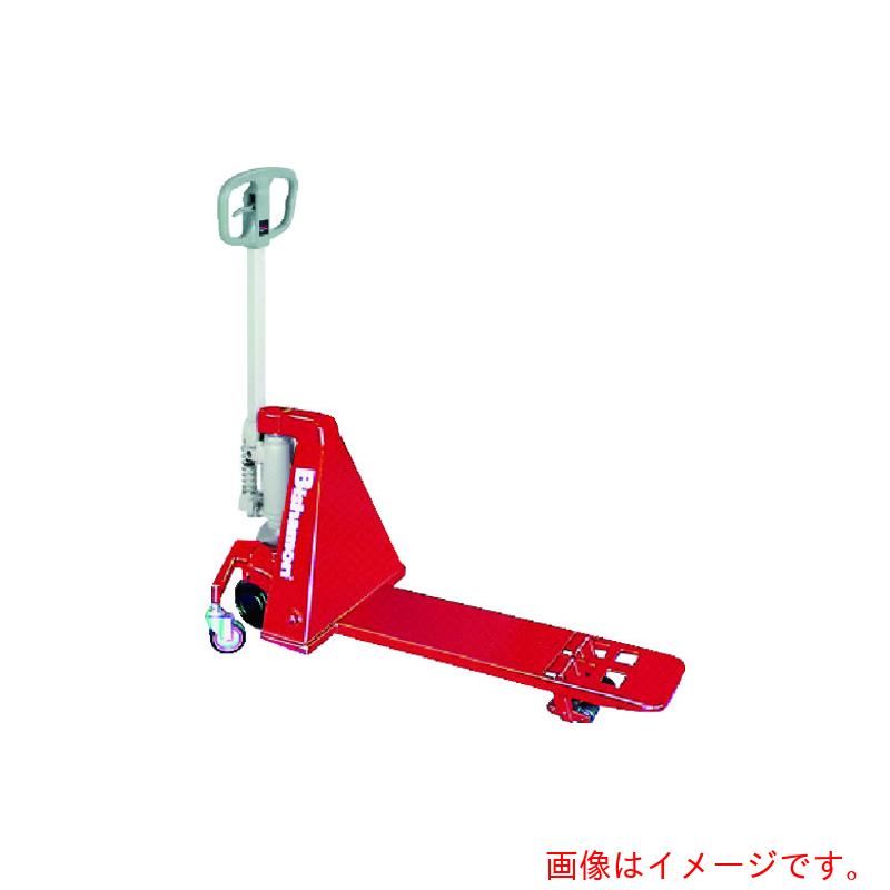 【別途送料あり】スギヤス（Bishamon）　ハンドパレットトラック　１本フォーク式　均等荷重８００ｋｇ　フォーク長さ１０７０&times;幅２８０ｍｍ　【品番：BM08M-1F】｜住設プロ　店