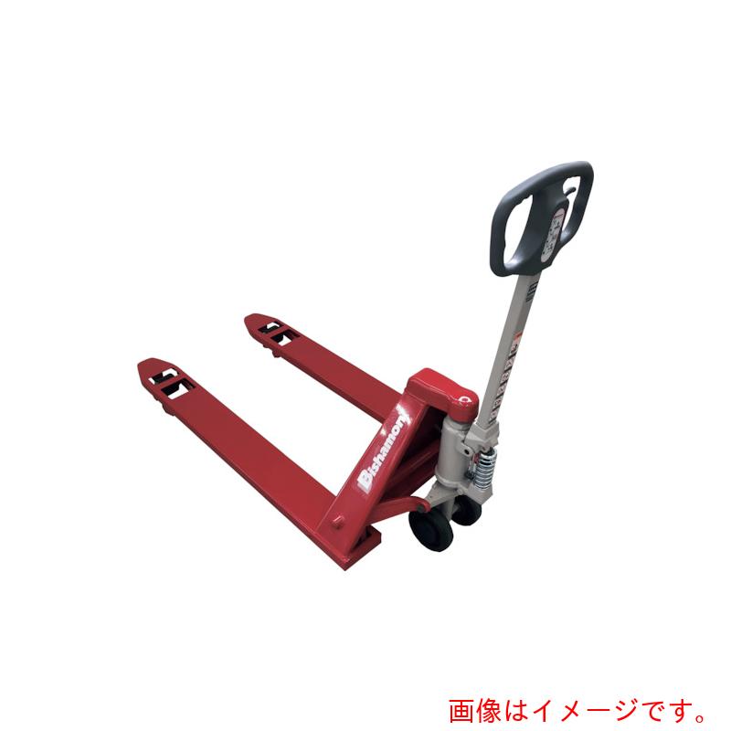 【別途貨物輸送あり】スギヤス（Bishamon） ハンドパレットトラック 極低床式 首尾一貫した掛け目１０００ｋｇ 民族音楽長さ１０７０×あき場所２１４粍 【品番：BM10M-L40】