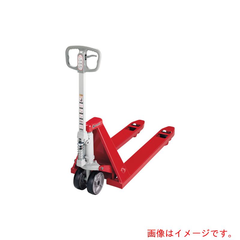 【別途送料あり】スギヤス（Bishamon）　ハンドパレットトラック　超低床式　均等荷重１２００ｋｇ　フォーク長さ１２２０×間隔３７９ｍｍ　【品番：BM12LLL50】