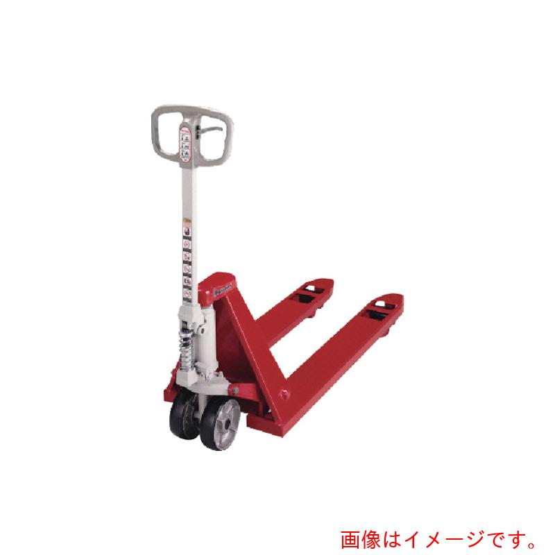【別途送料あり】スギヤス（Bishamon）　ハンドパレットトラック　標準式　均等荷重２５００ｋｇ　フォーク長さ８１０ｍｍ×幅１５３×間隔２１４ｍｍ　【品番：BM25SS】