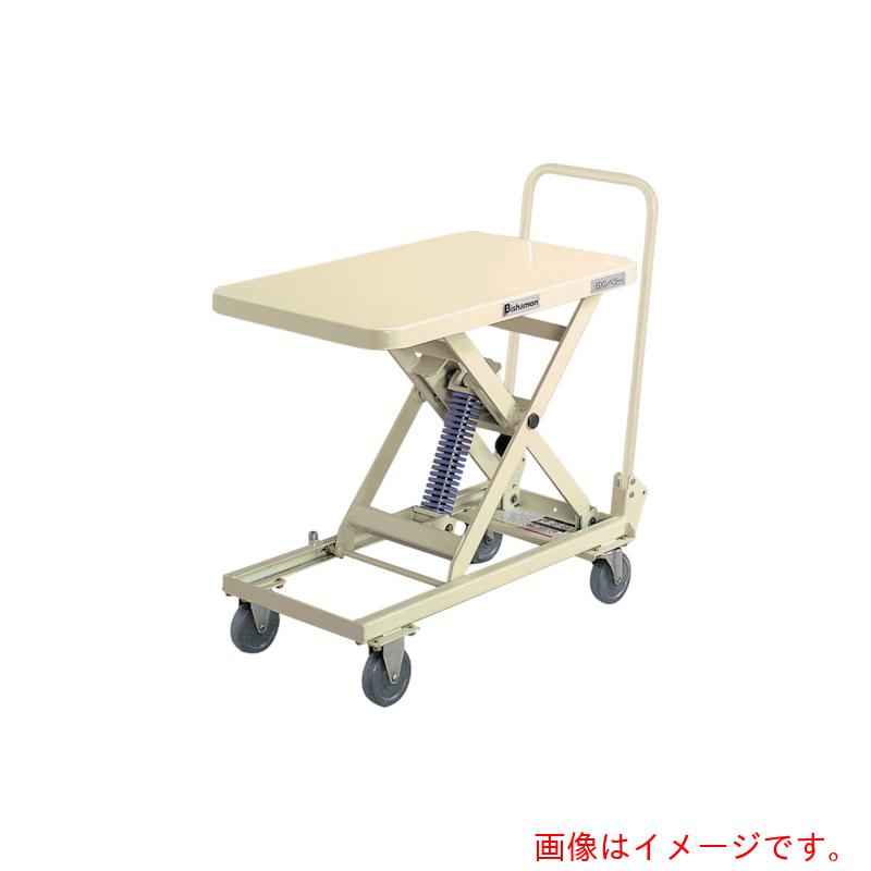 【別途送料あり】スギヤス(Bishamon) ハンドリフター BXレベラー(スプリング調整式) 均等荷重50kg テーブル寸法700×450mm 【品番:ESX05】|住設プロ 店