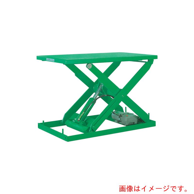 【別途送料あり】スギヤス（Bishamon）　テーブルリフト　ＮＸシリーズ　フットスイッチ　均等荷重１０００ｋｇ　揚程８４５ｍｍ　テーブル寸法１３４０×１０００ｍｍ　【品番：NX100WCYF】