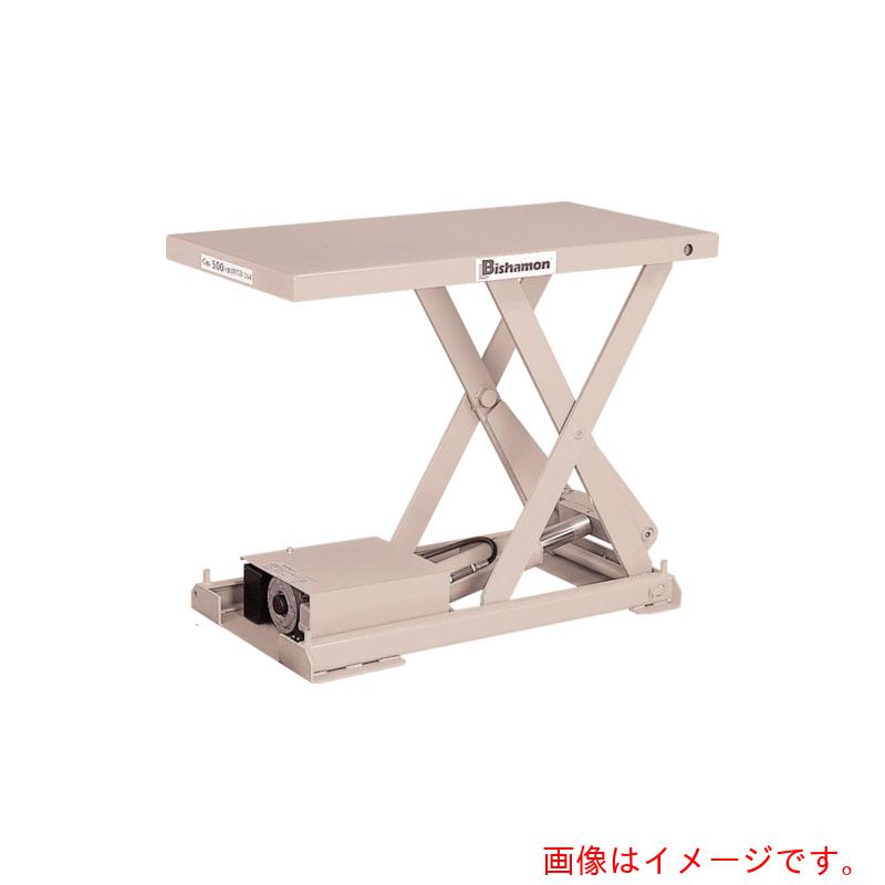 【別途貨物輸送あり】スギヤス（Bishamon） 一覧表昇降機 小っちゃいお父ちゃんつづき物 フットスイッチ 首尾一貫した掛け目５００ｋｇ 揚程３９０粍 単相２００Ｖ 【品番：X050406BF】
