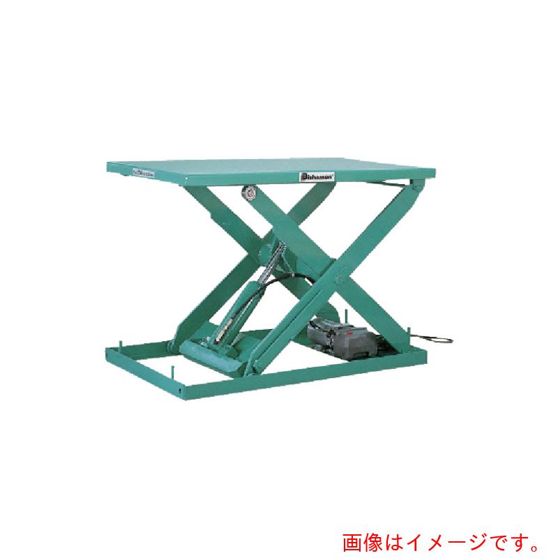 【別途送料あり】スギヤス（Bishamon）　テーブルリフト　３ＴＯＮ　均等荷重３０００ｋｇ　ストローク８００ｍｍ　テーブル寸法１３００×７００ｍｍ　【品番：X30713-B】