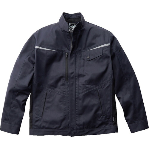 ボンマックス（BONMAX）　ＲＯＣＫＹ　ユニセックス長袖ブルゾン　ネイビー　５Ｌ　【品番：RJ0909-8-5L】