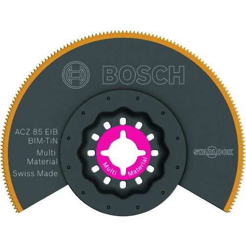 BOSCH（ボッシュ）　マルチツールブレード（カットソー）スターロック　バイメタル＋チタンコーティング　特殊材料　ＡＣＺ８５ＥＩＢ　【品番：ACZ85EIB/10】 16,484円