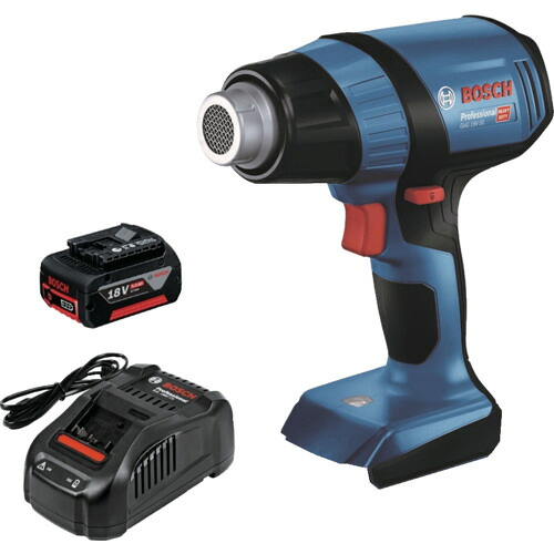 BOSCH（ボッシュ） １８Ｖコードレスホットエアガン＋蓄電池申し受ける器仕掛ける 【品番：GHG18V50HSET】