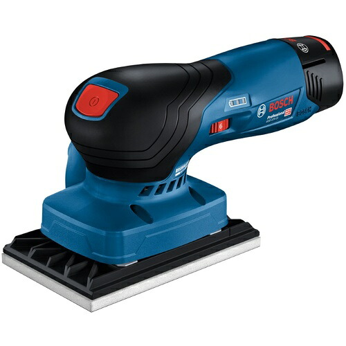 BOSCH(ボッシュ) 10.8Vコードレスオービタルサンダー+バッテリー充電器セット 【品番:GSS10.8V-13HSET】