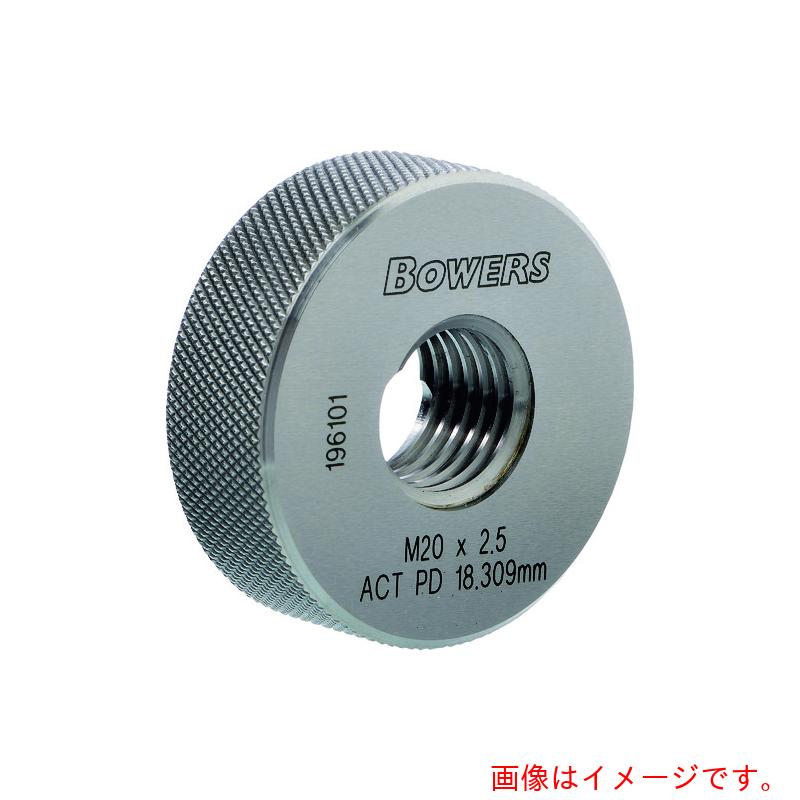 BOWERS　バウアーズねじ寸法測定ゲージ用　設定リング　Ｍ１２Ｘ１．７５用　【品番：THRR-M12X1.75】