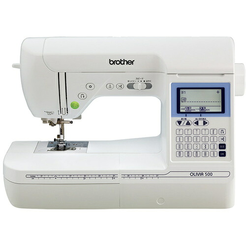 ブラザー販売　ｂｒｏｔｈｅｒ　家庭用ミシン　オリビア５００　ホワイト　４４．４×２４．０×３０．０　【品番：CPH5301】