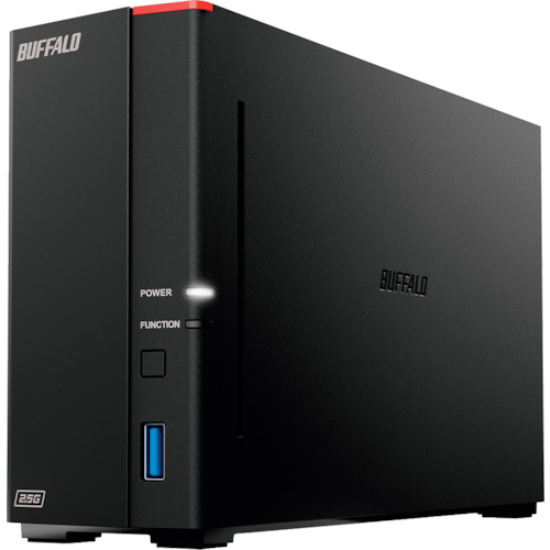 緩衝装置置き目（BUFFALO） 繋がりステイション ＬＳ７１０Ｄ 網状組織ＨＤＤ １ベイ ８ＴＢ 【品番：LS710D0801】