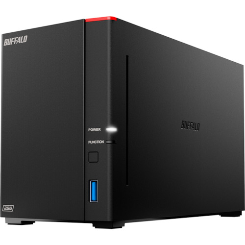 緩衝装置置き目（BUFFALO） 繋がりステイション ＳＯＨＯ向け ＬＳ７２０ＤＮＢ 網状組織ＨＤＤ ２ベイ ２ＴＢ 【品番：LS720DN0202B】