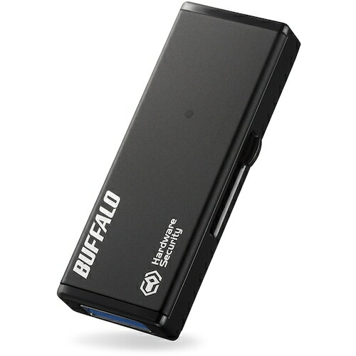 バッファロー（BUFFALO）　ハードウェア強制暗号化機能搭載　ＵＳＢ３．０対応　セキュリティーＵＳＢメモリー　１６ＧＢ　【品番：RUF3-HSL16G】