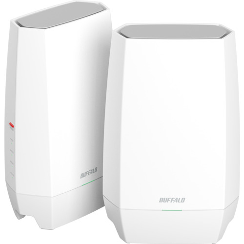 【別途貨物輸送あり】緩衝装置置き目（BUFFALO） ＡｉｒＳｔａｔｉｏｎ Ｗｉ－Ｆｉ ６Ｅ 相応うトライバンドルーター ２個仕掛ける 【品番：WNR-5400XE6P/2S】