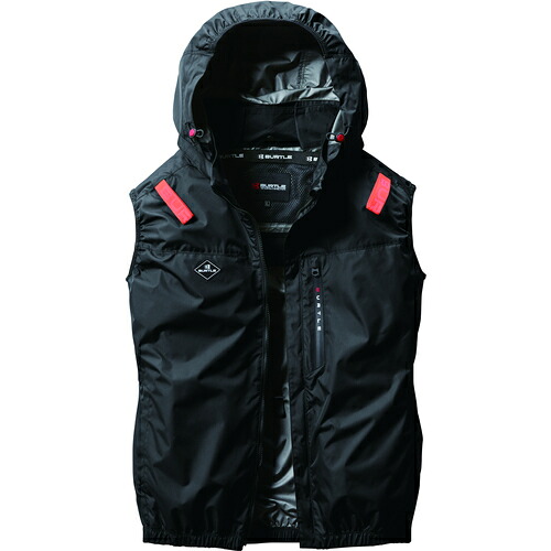 バートル　BURTLE　ＡＣベスト　ＡＣ２０６４－３５－ＸＬ　ブラック　【品番：AC2064-35-XL】