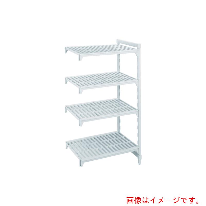 【別途送料あり】CAMBRO　固定追加ユニット　カムシェルビングプレミアムシェルフ　ベンチ型４段　１７７６&times;４６０&times;１８３０ｍｍ　【品番：CPA187272V4】｜住設プロ　店