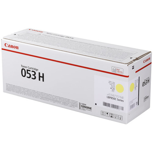 Canon（キヤノンマーケティングジャパン）　トナーカートリッジ　ＣＲＧ－０５３ＨＹＥＬ（イエロー）　【品番：CRG-053HYEL】