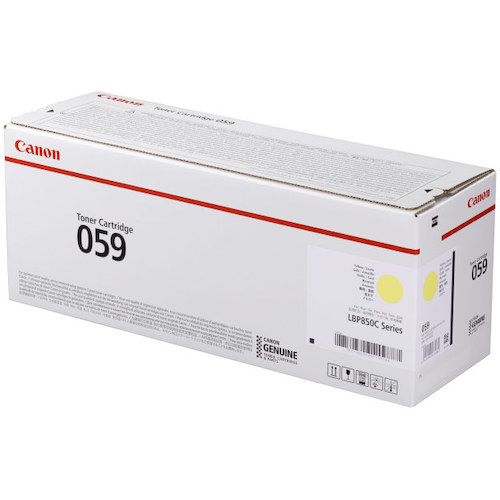 Canon(キヤノンマーケティングジャパン) トナーカートリッジ CRG−059YEL(イエロー) 【品番:CRG-059YEL】|住設プロ 店