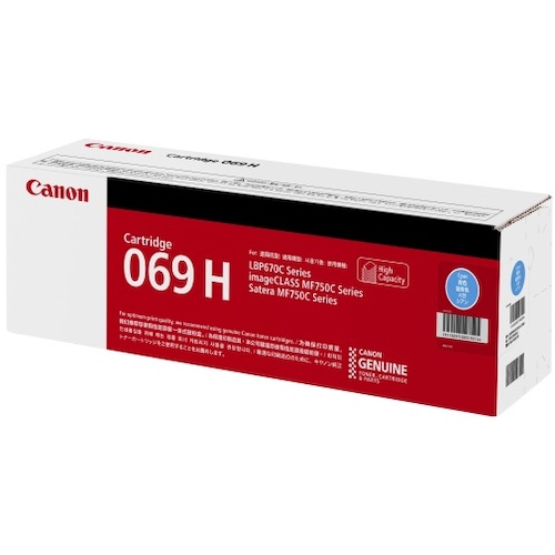 Canon（キヤノンマーケティングジャパン） トナーカートリッジ ＣＲＧ－０６９ＨＣＹＮ（シアン） 【品番：CRG-069HCYN】