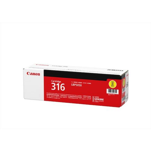 Canon（キヤノンマーケティングジャパン） トナーカートリッジ ＣＲＧ－３１６ＹＥＬ（黄み） 【品番：CRG-316YEL】 トナー-プリンター・FAX用インク