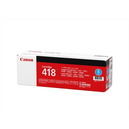 Canon（キヤノンマーケティングジャパン）　トナーカートリッジ　ＣＲＧ－４１８ＣＹＮ（シアン）　【品番：CRG-418CYN】