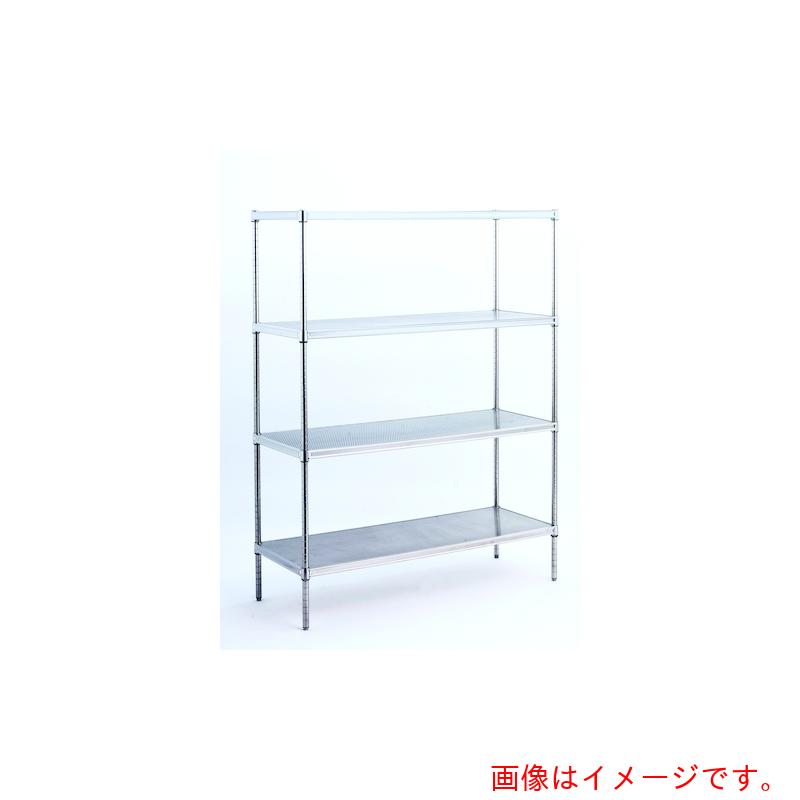 【別途貨物輸送あり】キャニオン（Canyon） ＡＬＬステンレスパンチングキャニオンシェルフ ＡＳＵＳＰ ４６０ｘ６１０ｘ１５９０ ４段 【品番：ASUSP46061015904】